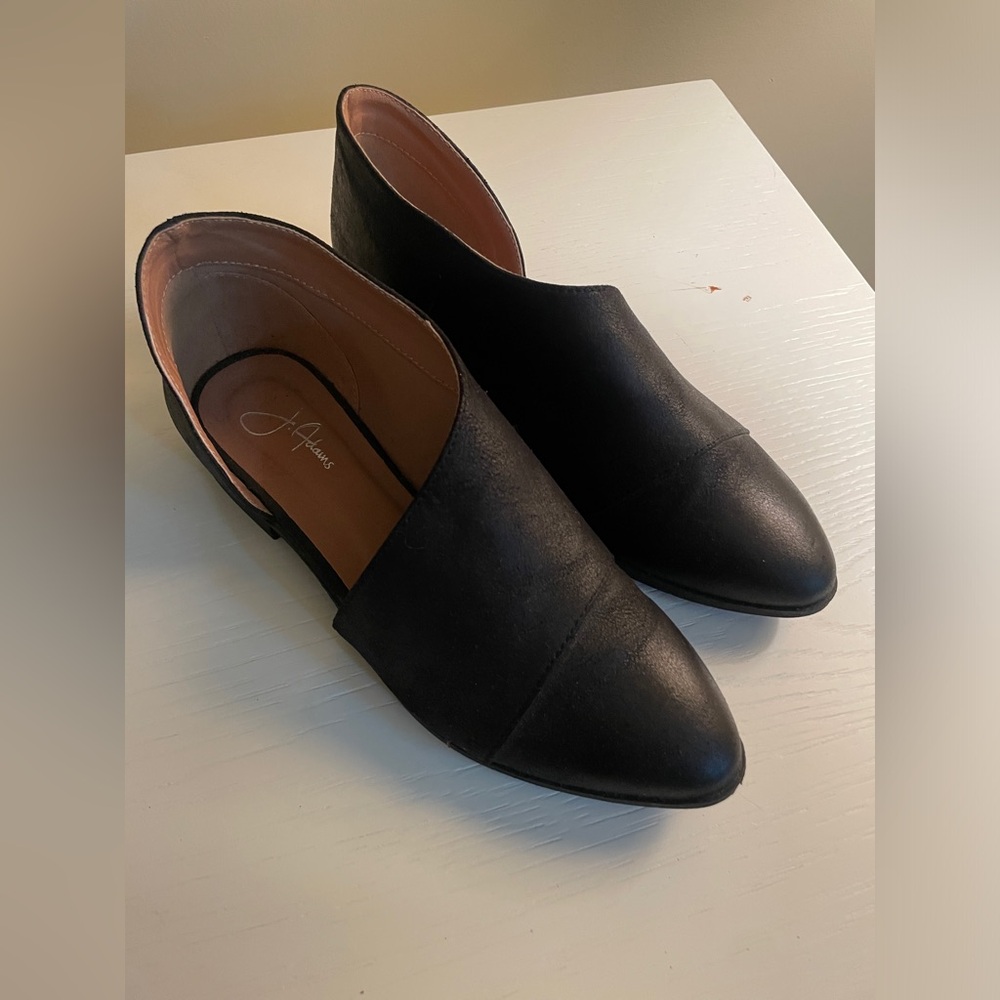 J. Abrams Black Flats